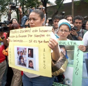 Madre de menor fallecido en guardería