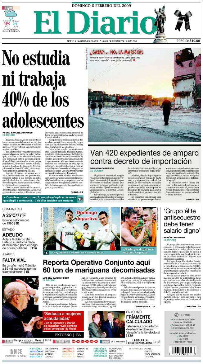 diario de juarez del dia de hoy