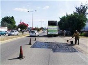 Programa de bacheo de calles