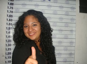 Una de las cuatro detenidos