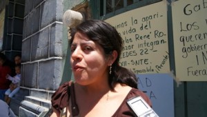 representante sindical de la delegación 213 de la Escuela Normal Experimental de San Pedro y San Pablo Teposcolula