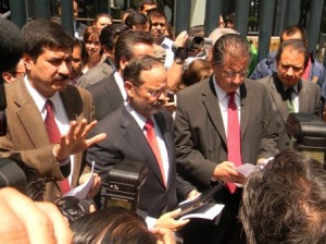 Líderes nacionales del PAN y PRD