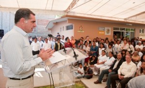 Inauguracion Centro Salud San Martín Mexicapam