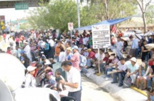 Movilización de maestros