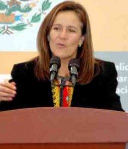 Presidenta nacional del DIF
