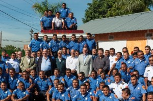 Festejan Día del Bombero