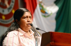 Coordinadora de la fracción parlamentaria del Partido del Trabajo (PT)