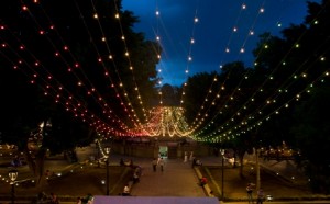 Adornos en el Centro Histórico