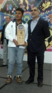 Segundo lugar nacional en oratoria