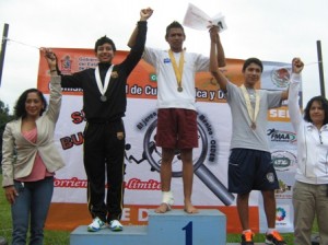 La Pista de Tartán de la Unidad Deportiva “El Tequio” la sede