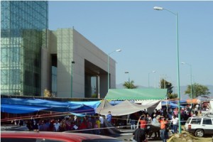 Bloquean Congreso de Oaxaca