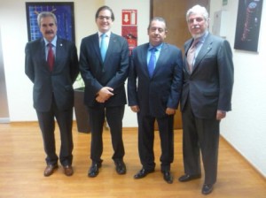 Sostienen renión de trabajo