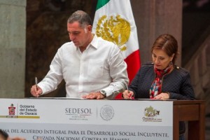Ttitular de la Sedesol-Gobernador de Oaxaca