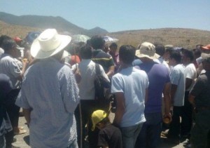 Impiden paso hacia Hierve el Agua