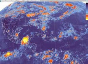 Probables tormentas eléctricas