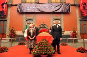 Homenaje de cuerpo presente