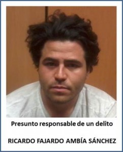 Presunto responsable de homicidio