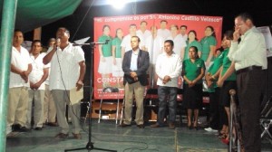 Candidato del PRI-PVEM a la presidencia de San Antonino