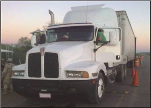 Era transportada en tractocamión