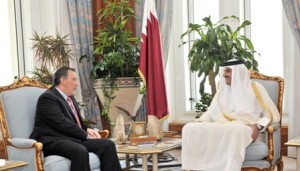 Canciller mexicano - Emir de Qatar