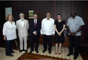 Presidente de Guyana-Canciller de México