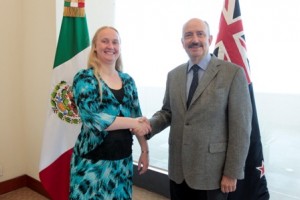 Subsecretarios para las Américas y Asia de Nueva Zelandia y de la SRE