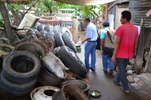 Recolectan llantas en desuso