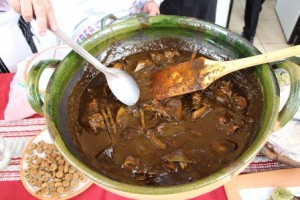 Platillo tradicional oaxaqueño