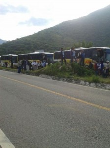 Contingente de autobuses