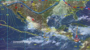 Prevén lluvias intensas