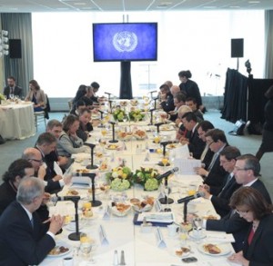 Participaron ministros, embajadores y representantes de esta región