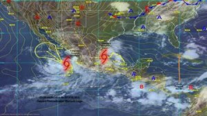 Huracán “Norbert”, categoría 1