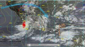 Provoca lluvias intensas