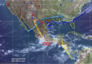Continuarán las lluvias