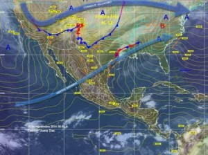 Continuarán las lluvias