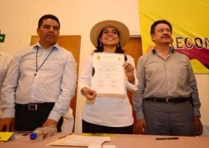 Candidata del PRD al gobierno de Guerrero