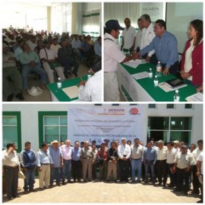 Entregan recursos a productores