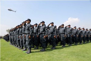 Este año suman mil 285 nuevos policías federales