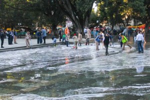 Estos espacios estaban ocupados por ambulantes
