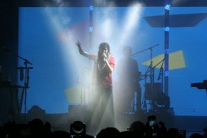 Con su voz y talento inundó la FUL 2015