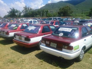 Aseguraron en total 18 taxis