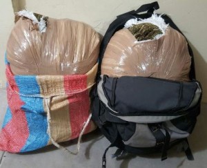 LLevaban más de 19 kilos de marihuana