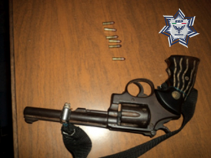 Rosendo Alvarado Miguel, de 38 años de edad, portaba dos armas de fuego