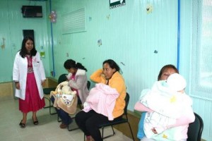 Espacio para que las madres se sientan cómodas