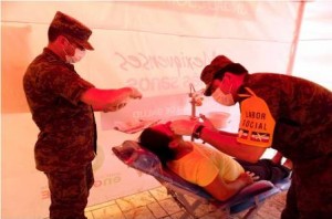 Labor social del Ejército y gobierno del Edomex