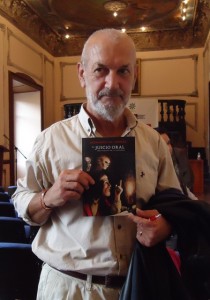 Leonardo D`Jandra y su libro,Juicio Oral