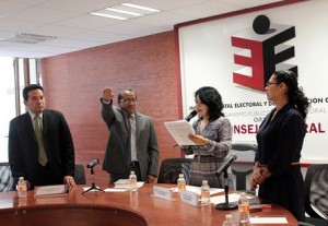 Toma de protesta secretario de la Comisión de Reglamentos