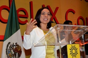 Mojica Morgan coincidió con Basave Benítez en trabajar unidos para fortalecer al PRD