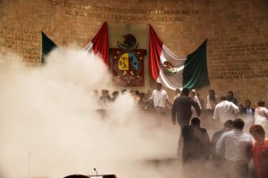 Camara de Diputados Enfrentamiento