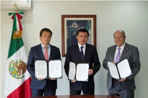 Suscriben convenio Pemex y STPRM